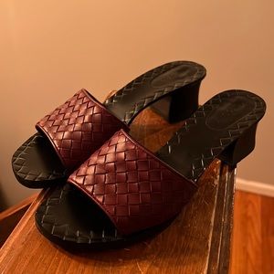 NEW Bottega Veneta Intrecciato sandals sz 39
